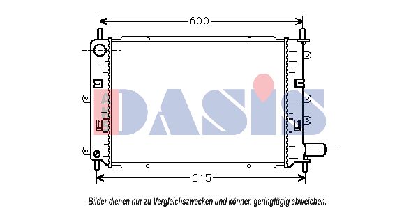 AKS DASIS Radiators, Motora dzesēšanas sistēma 090600N